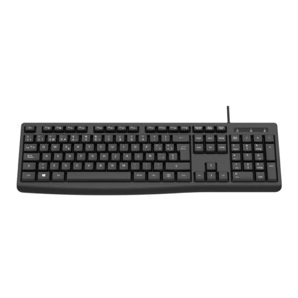 Teclado Alambrico Nextep Resistente a Salpicaduras USB