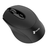 Mouse Nextep Inalámbrico Ergonomico USB 1600 dpi Bateria Incluida Color Negro