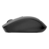 Mouse Nextep Inalámbrico Ergonomico USB 1600 dpi Bateria Incluida Color Negro