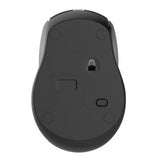 Mouse Nextep Inalámbrico Ergonomico USB 1600 dpi Bateria Incluida Color Negro