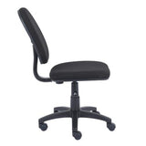 Silla De Oficina Nextep De Altura Ajustable Tela Negro Base Giratoria