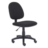Silla De Oficina Nextep De Altura Ajustable Tela Negro Base Giratoria