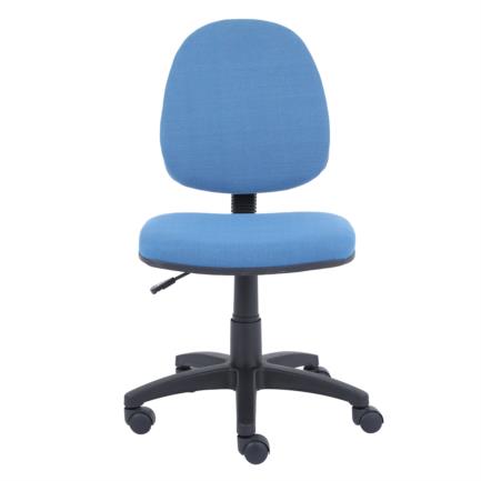 Silla De Oficina Nextep De Altura Ajustable Tela Azul Base Giratoria