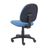 Silla De Oficina Nextep De Altura Ajustable Tela Azul Base Giratoria