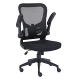 Silla Ejecutiva Nextep de Altura y Descansabrazos Ajustable Tela/Malla Negro y Base Giratoria