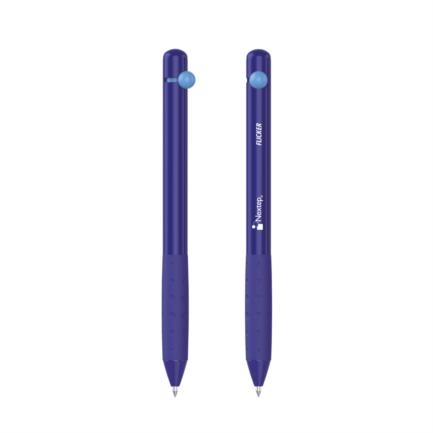 Boligrafo Nextep Flicker 0.7mm Azul C/6