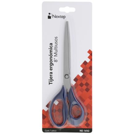 Tijera Nextep Ergonomica 8" Multiusos Grande