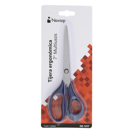 Tijera Nextep Ergonomica 7" Multiusos Mediana