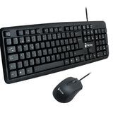 Teclado y Mouse Nextep Alámbrico USB