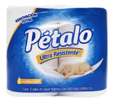 Papel Hig Petalo 300 Hojas 4 Rollos