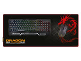 Tapete Gamer Profesional Dragon XT XL para Teclado/Mouse