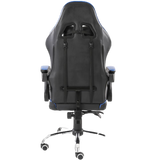 Silla Gamer Ergonómica Modelo Falkor Color Negro-Azul