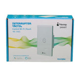 Interruptor Nextep Smart de Luz Pared Tactil Sencillo Control Wi-Fi