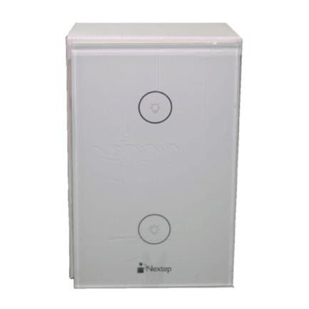 Interruptor Nextep Smart de Luz Pared Tactil Doble Control Wi-Fi