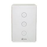 Interruptor Nextep Smart de Luz Pared Táctil Triple Control Wi-Fi