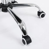 Silla Secretarial Nextep de Altura Ajustable Tela Gris Base Giratoria