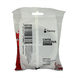Cinta Adhesiva Nextep Corte Facil 18mm x 65mts Bolsa c/2 Piezas