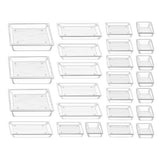 Juego de 25 Organizadores Nextep para Cajon Transparente Pet